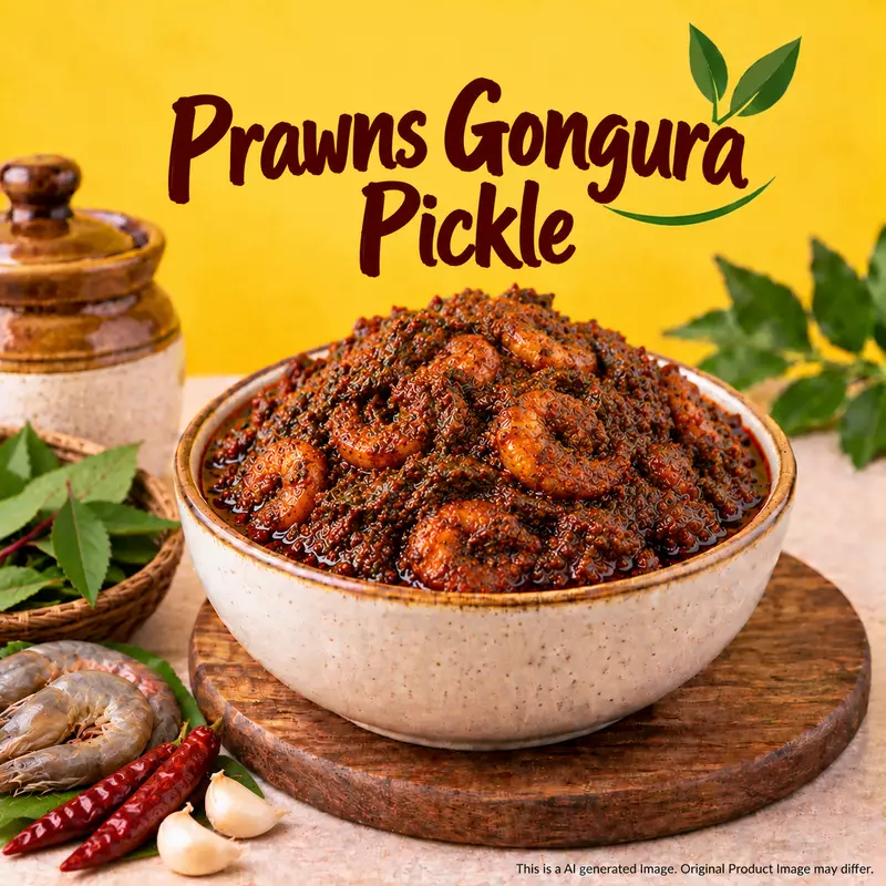 Prawns Gongura Pickle