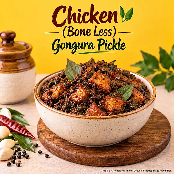 Chicken(Bone Less) Gongura Pickle